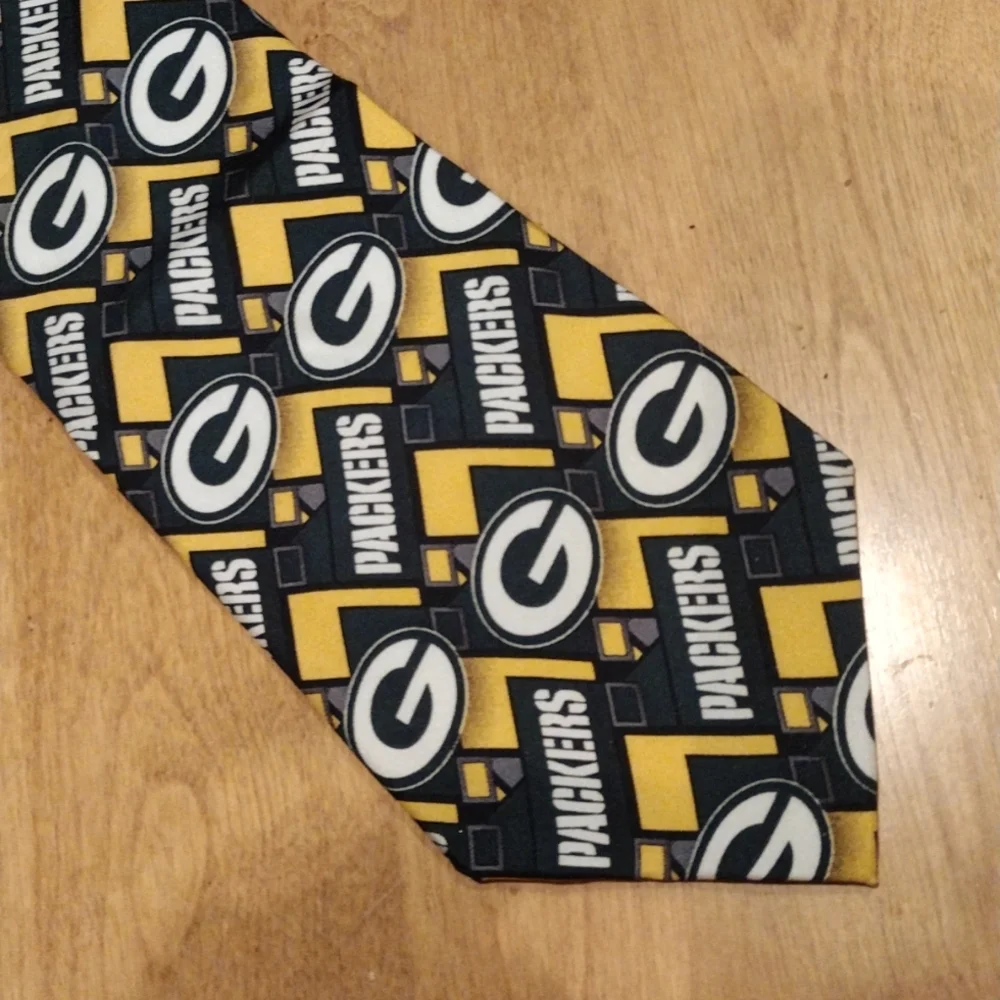 Green Bay Packers Logo Tie